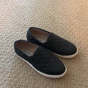 Steve Madden black sneakers, size 7.5